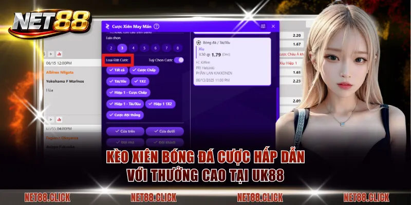 Kèo xiên bóng đá